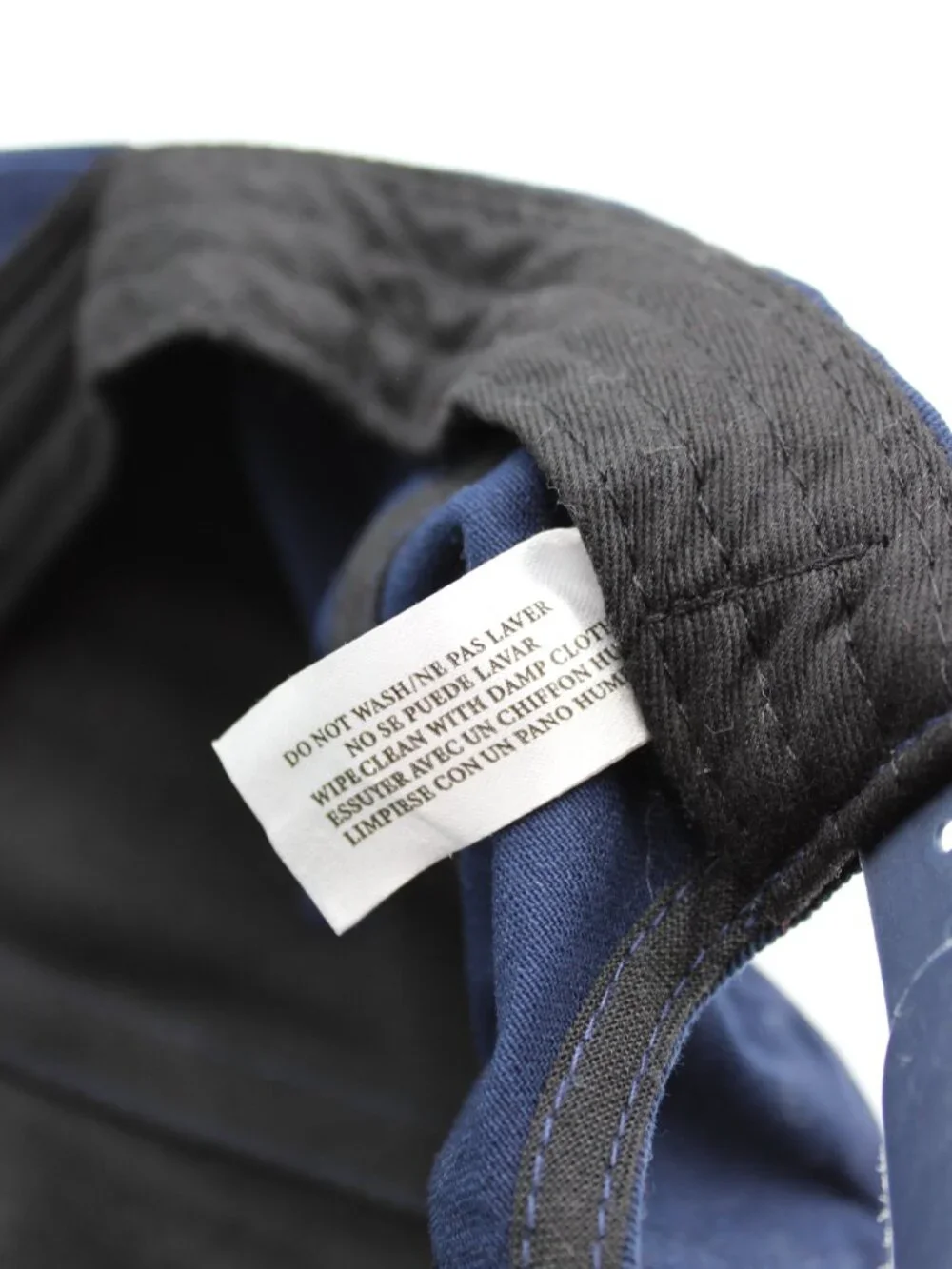 Polo Ralph Lauren Fragrance Est 67 Snapback Hat Cap Navy Blue Silver One Size